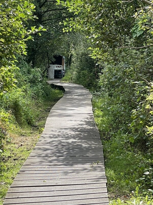 Bild vergr&ouml;&szlig;ern: Steg am Mühlenteich