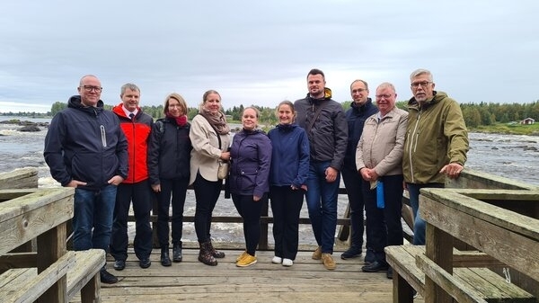 Bild vergr&ouml;&szlig;ern: Delegationsbesuch in Kemi