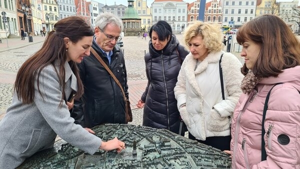 Bild vergr&ouml;&szlig;ern: Besuch aus der Ukraine