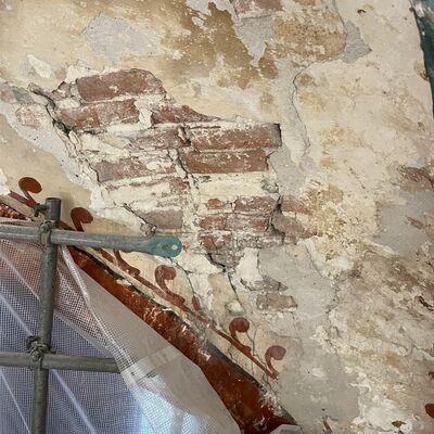 Bild vergr&ouml;&szlig;ern: Sanierung Gewölbe St. Nikolai