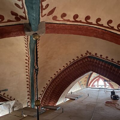 Bild vergr&ouml;&szlig;ern: Sanierung Gewölbe St. Nikolai