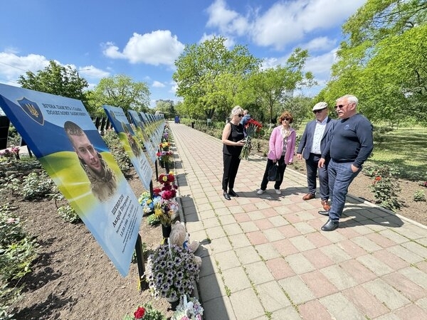 Bild vergr&ouml;&szlig;ern: Bürgermeister Beyer in Tschornomorsk