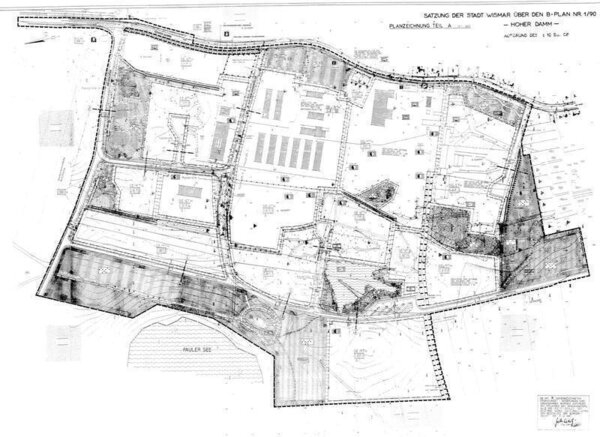 Bild vergr&ouml;&szlig;ern: 1/90 Gewerbegebiet Hoher Damm,1.Änderung