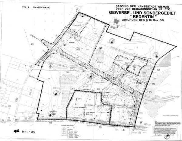 Bild vergr&ouml;&szlig;ern: 2/90 Gewerbe- und Sondergebiet Redentin, 4. Änderung