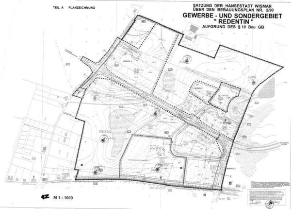 Bild vergr&ouml;&szlig;ern: 2/90 Gewerbe- und Sondergebiet Redentin, 3. Änderung