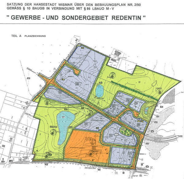 Bild vergr&ouml;&szlig;ern: 2/90 Gewerbe- und Sondergebiet Redentin