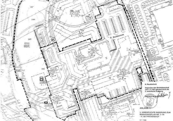 Bild vergr&ouml;&szlig;ern: 3/90 Wohngebiet Friedenshof VI. BA, 3. Änderung