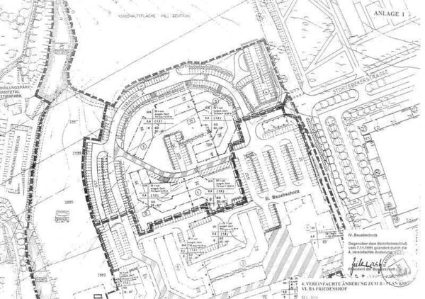 Bild vergr&ouml;&szlig;ern: 3/90 Wohngebiet Friedenshof VI. BA, 4. Änderung