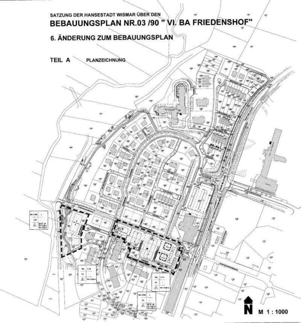 Bild vergr&ouml;&szlig;ern: 3/90 Wohngebiet Friedenshof VI.BA, 6.Änderung
