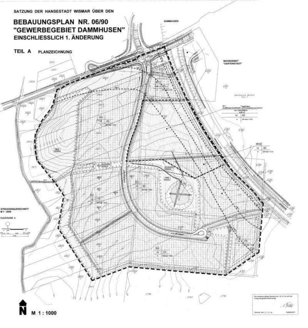 Bild vergr&ouml;&szlig;ern: 6/90 Gewerbegebiet Dammhusen, 1.Änderung