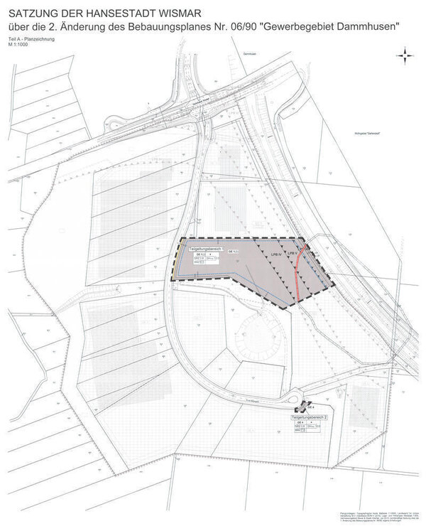 Bild vergr&ouml;&szlig;ern: 6/90 Gewerbegebiet Dammhusen, 2. &Auml;nderung
