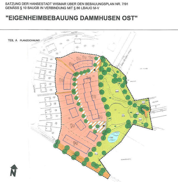 Bild vergr&ouml;&szlig;ern: 7/91 Wohngebiet Dammhusen Ost