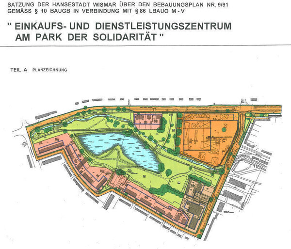 Bild vergr&ouml;&szlig;ern: 9/91 Einkaufs- und Dienstleistungszentrum