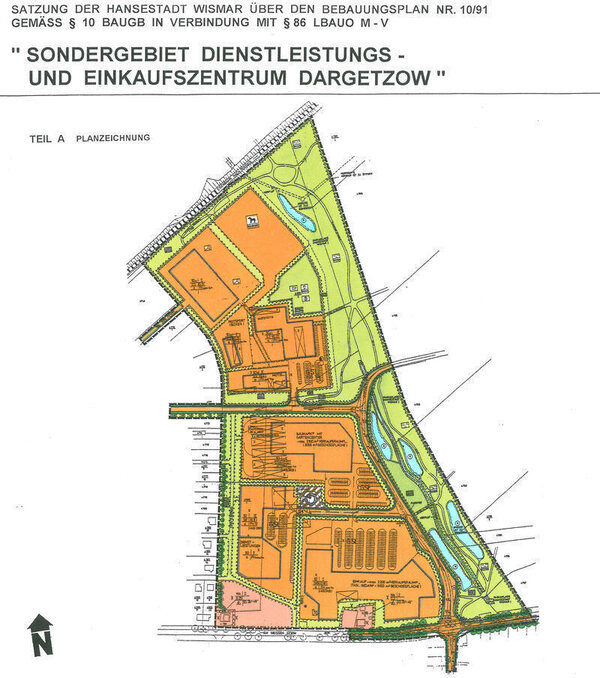 Bild vergr&ouml;&szlig;ern: 10/91 Gewerbegebiet Dargetzow (ursprünglich Sondergebiet)