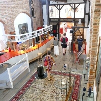 Bild vergr&ouml;&szlig;ern: Kunstkontor Wismar, Innenansicht