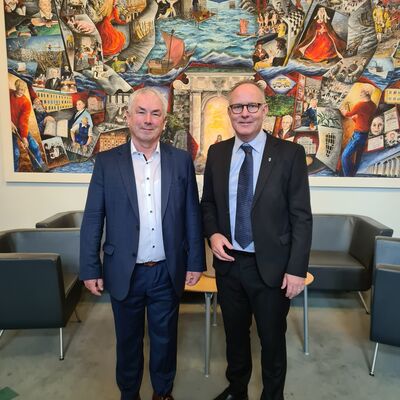 Bild vergr&ouml;&szlig;ern: Delegationsbesuch Kalmar