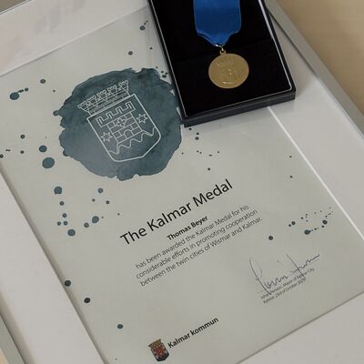 Bild vergr&ouml;&szlig;ern: Kalmar-Medaille