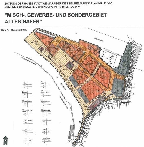 Bild vergr&ouml;&szlig;ern: 12/91/2 Misch-, Gewerbe- und Sondergebiet Alter Hafen