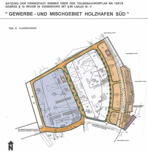 Bild vergr&ouml;&szlig;ern: 12/91/4 Gewerbe- und Mischgebiet Holzhafen Süd