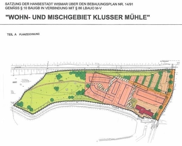 Bild vergr&ouml;&szlig;ern: 14/91 Dörfliches Mischgebiet Klußer Mühle