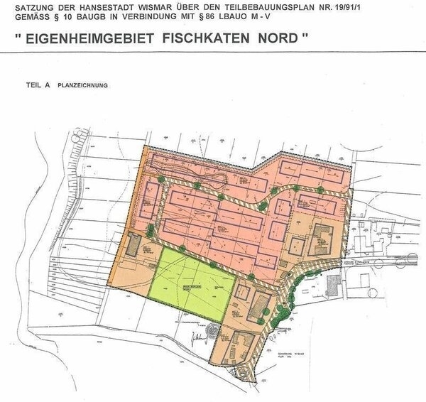 Bild vergr&ouml;&szlig;ern: 19/91/1 Teilbebauungsplan I - Fischkaten Nord