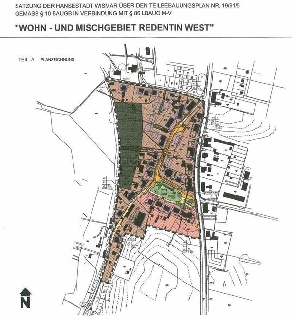 Bild vergr&ouml;&szlig;ern: 19/91/5 Wohn- und Mischgebiet Redentin West