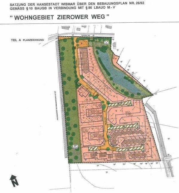 Bild vergr&ouml;&szlig;ern: 26/92 Wohngebiet Zierower Weg