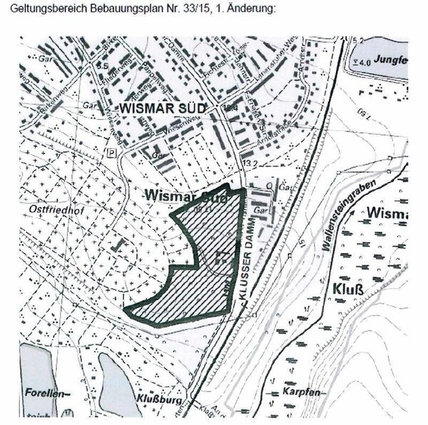 Bild vergr&ouml;&szlig;ern: 33/15 Wohngebiet Klußer Damm, 1. Änderung