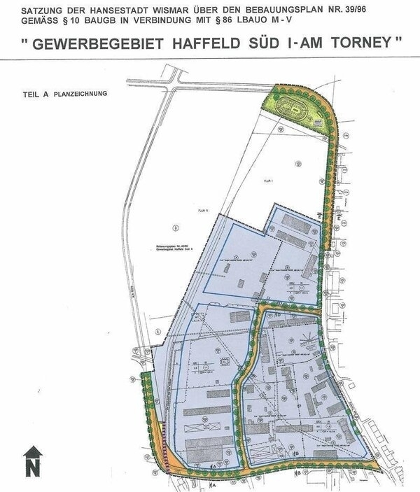 Bild vergr&ouml;&szlig;ern: 39/96 Gewerbegebiet Haffeld Süd I / Am Torney