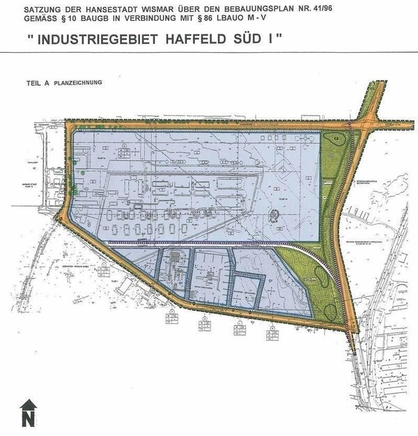 Bild vergr&ouml;&szlig;ern: 41/96 Industriegebiet Haffeld Süd I