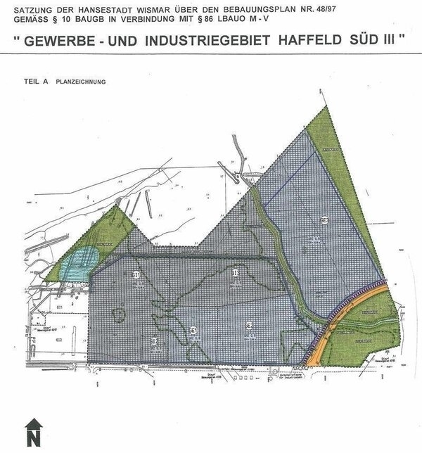 Bild vergr&ouml;&szlig;ern: 46/97 Gewerbe- und Industriegebiet Haffeld Süd III
