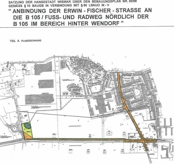 Bild vergr&ouml;&szlig;ern: 50/98 Anbindung der E.-Fischer-Straße an die B 105
