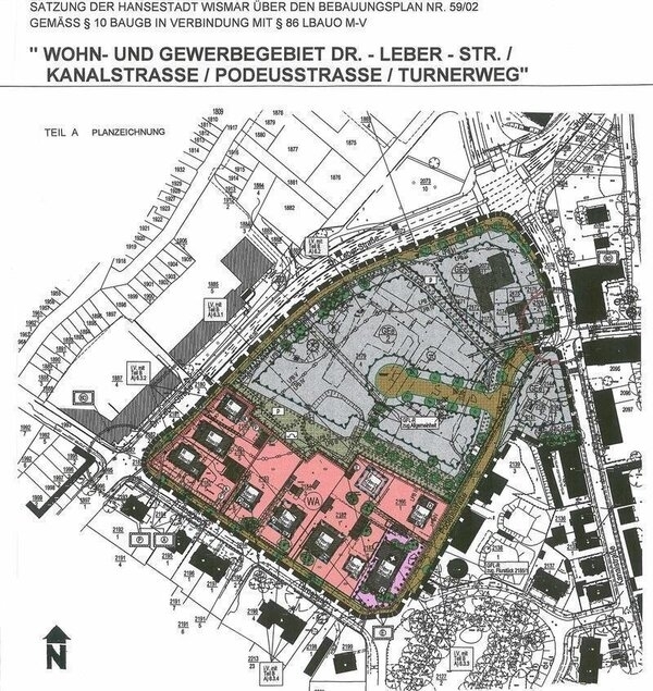 Bild vergr&ouml;&szlig;ern: 59/02 Wohn- und Gewerbegebiet Dr.-Leber-Straße / Kanalstraße / Podeusstraße / Turnerweg