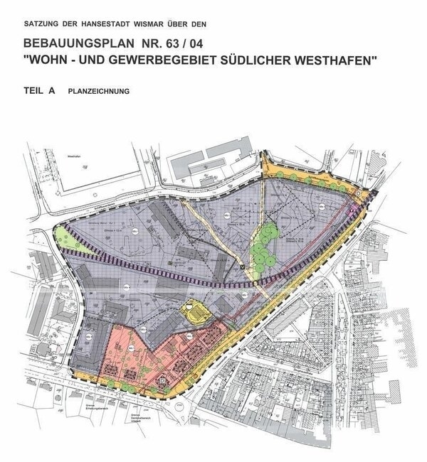Bild vergr&ouml;&szlig;ern: 63/04 Wohn- und Gewerbegebiet Südlicher Westhafen