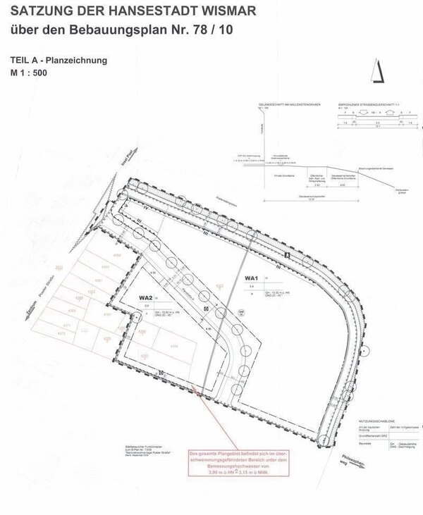 Bild vergr&ouml;&szlig;ern: 78/10 »Wohngebiet Poeler Straße - Am Wallensteingraben«
