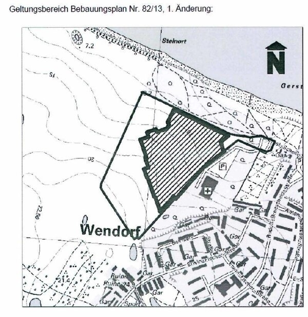 Bild vergr&ouml;&szlig;ern: 82/13 Wohngebiet Seebad Wendorf, 1. Änderung