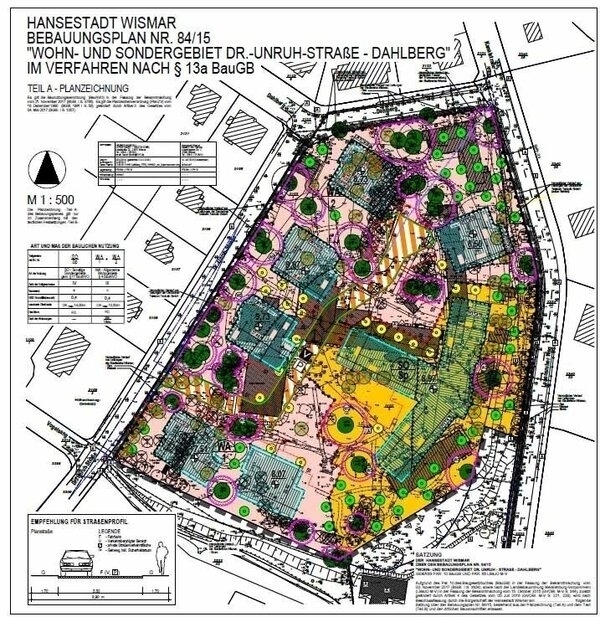 Bild vergr&ouml;&szlig;ern: 84/15 Wohn- und Sondergebiet Dr.-Unruh-Straße - Dahlberg