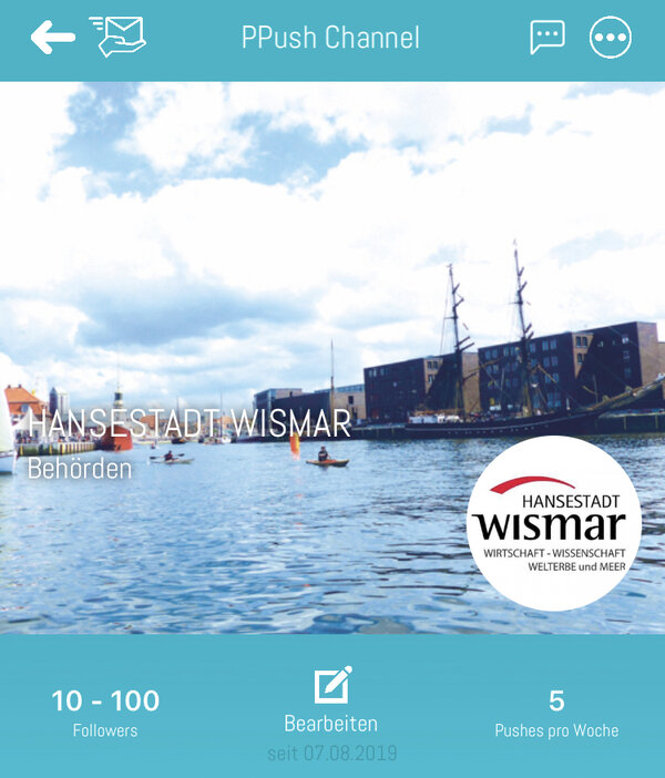 Bild vergr&ouml;&szlig;ern: Hansestadt Wismar auf PPush