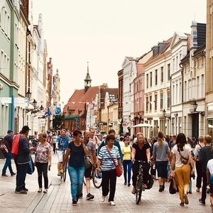 Bild vergr&ouml;&szlig;ern: Wismars Altstadt