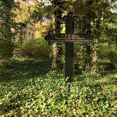 Bild vergr&ouml;&szlig;ern: Friedhof Wismar, AF / Nr. 335 Grabstätte Anton Haupt