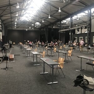 Bild vergr&ouml;&szlig;ern: Sitzung der Bürgerschaft in der Markthalle