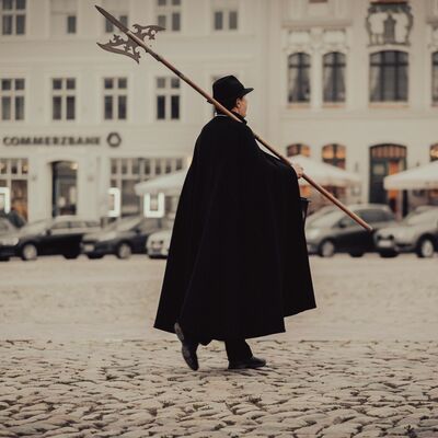 Nachtwächter Konrad, Streifzug über den Marktplatz