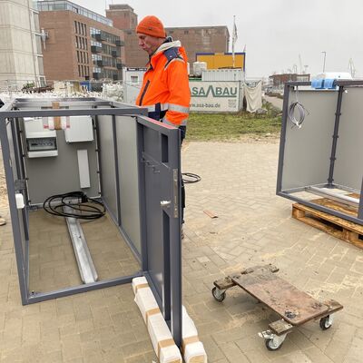 Bild vergr&ouml;&szlig;ern: Fahrradboxen