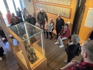 Bild vergr&ouml;&szlig;ern: Gäste aus Schweden im Museum Schabbell