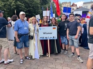 Bild vergr&ouml;&szlig;ern: Delegation Abschlussparade - Matthias Beckmann