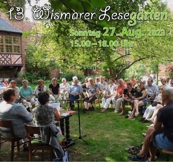 Bild vergr&ouml;&szlig;ern: Plakat - 13. Wismarer Lesegärten