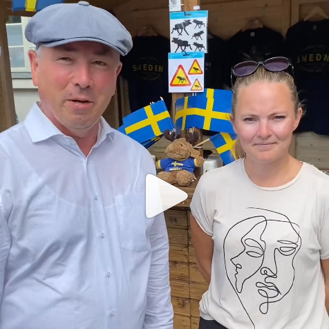Bild vergr&ouml;&szlig;ern: Thomas_Beyer_grüsst_Schwedenfest_2023