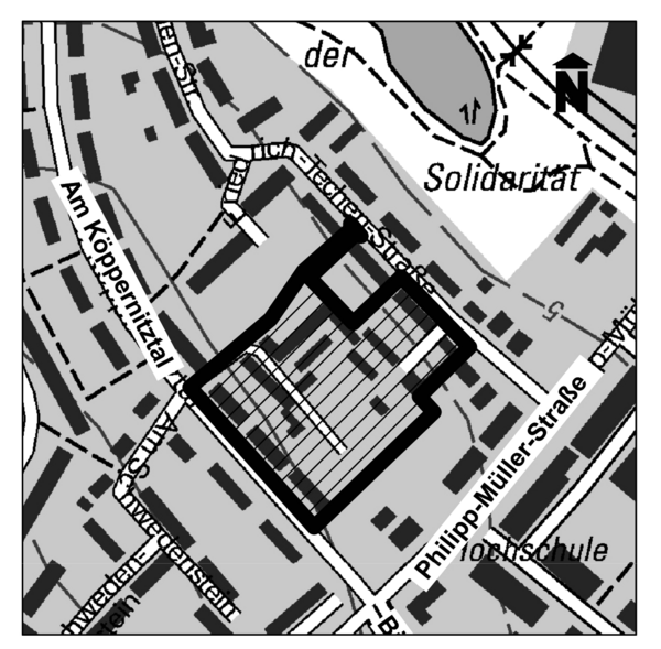 Bild vergr&ouml;&szlig;ern: 87/23 Wohngebiet Am Hopfengarten - Friedrich-Techen-Straße