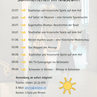 Bild vergr&ouml;&szlig;ern: Sommerferienprogramm im SCHABBELL