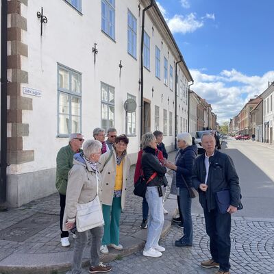 Bild vergr&ouml;&szlig;ern: Stadtrundgang durch Kalmar.